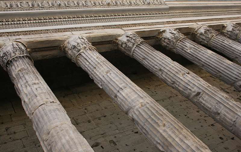 Carta da parati Colonne romane Carta da parati Colonne romane