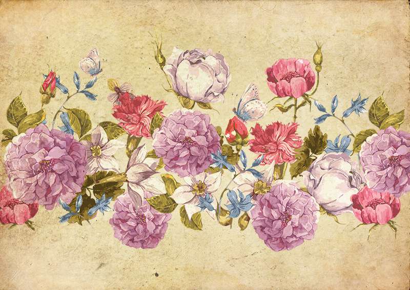 Carta da parati Garden