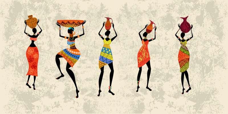 Carta da parati Tribe