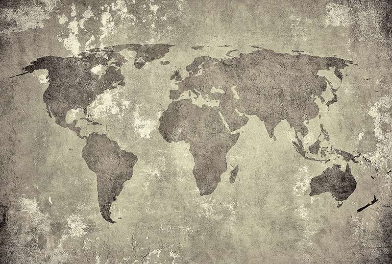 Carta da parati Wall world