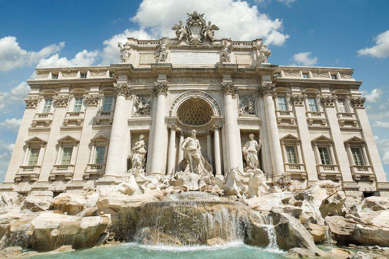 Carta da parati Roma, Fontana di Trevi