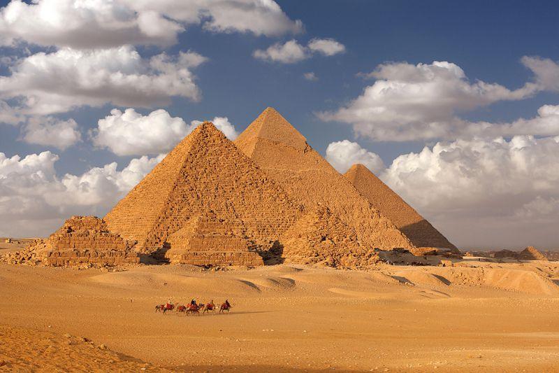 Carta da parati Il Cairo, Piramidi
