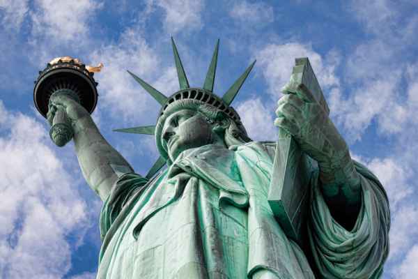 Carta da parati New York, Statua della Libertà