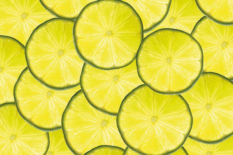 Carta da parati Limoni a Fette