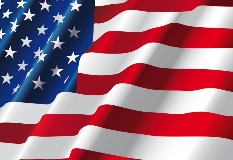 Carta da parati Bandiera Americana