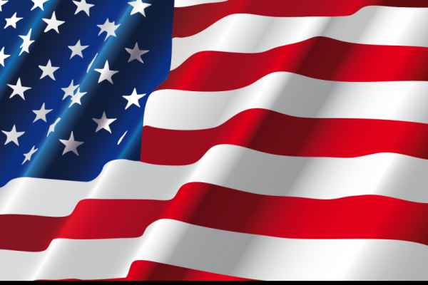 Carta da parati Bandiera Americana