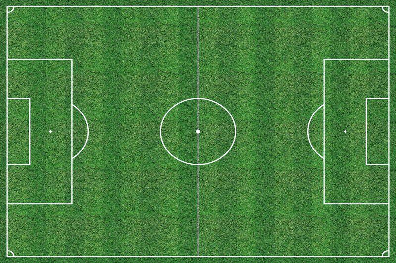 Carta da parati Campo di Calcio
