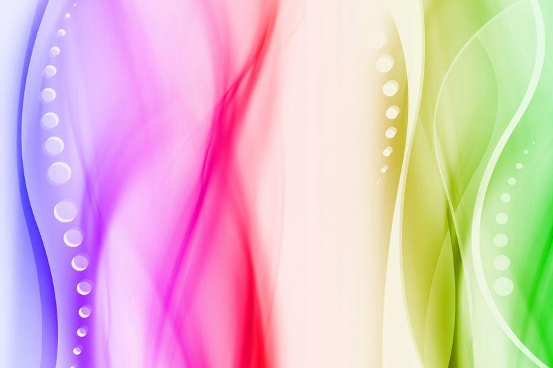 Carta da parati Color fractal