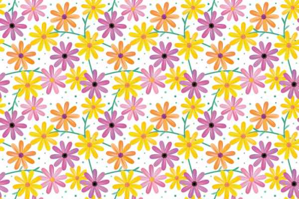 Carta da parati Fiori