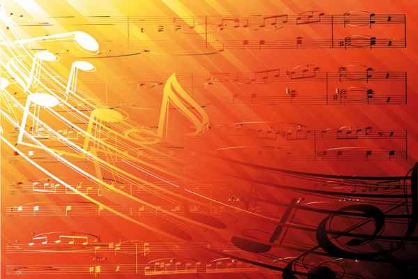 Carta da parati Musicale
