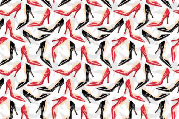 Carta da parati Scarpe