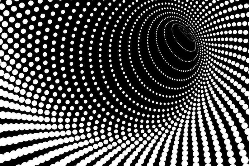 Carta da parati Tunnel Vortice