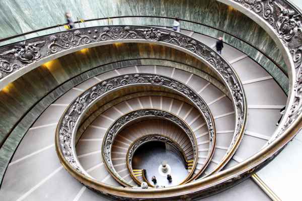 Carta da parati Scala Vaticana