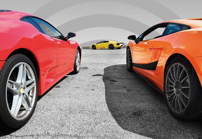 Carta da parati Auto Corse
