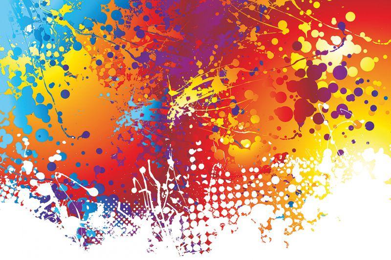 Carta da parati Color Splat