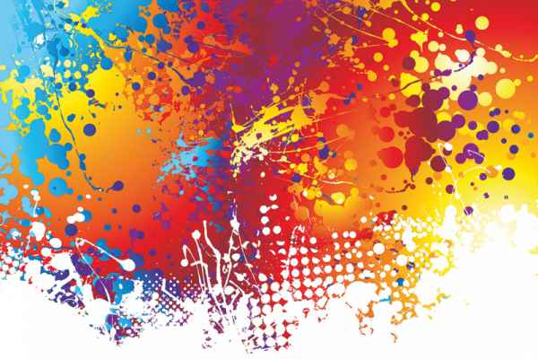 Carta da parati Color Splat