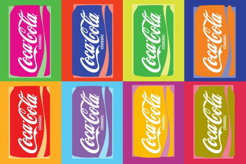 Carta da parati Coca Cola