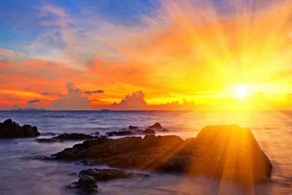 Carta da parati Tramonto tropicale in Tailandia