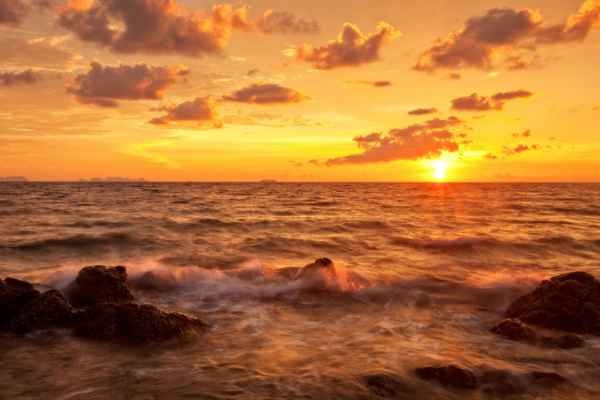 Carta da parati Tramonto in Tailandia