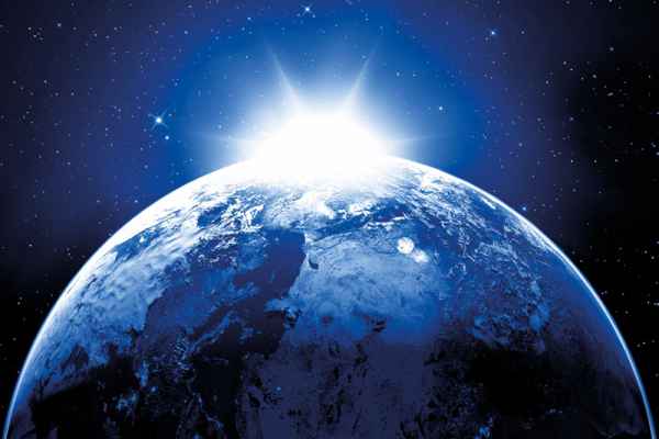 Carta da parati Orizzonte Terra