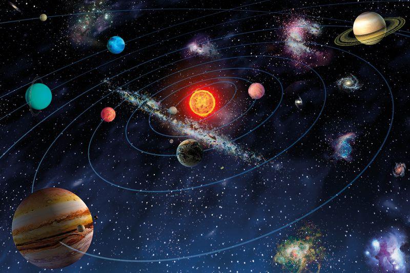 Carta da parati Sistema Solare